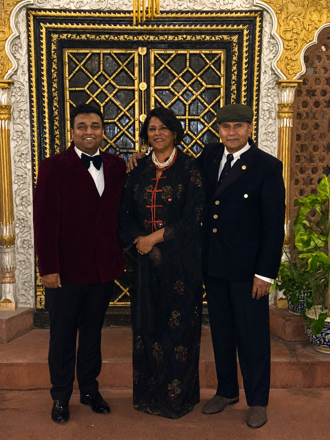 The Raza family, hosts of Shikwa Haveli