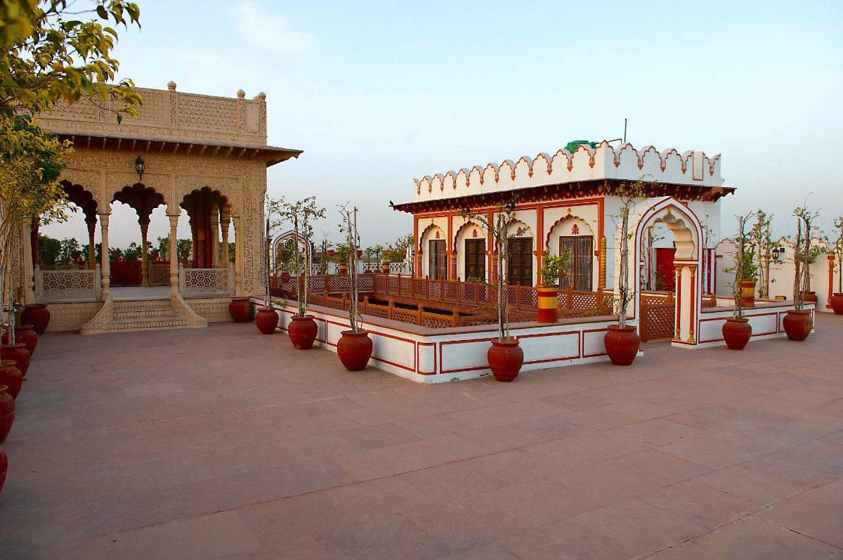 The Baradari rooftop